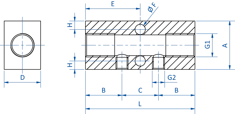 Product Dimensional Drawing Image
