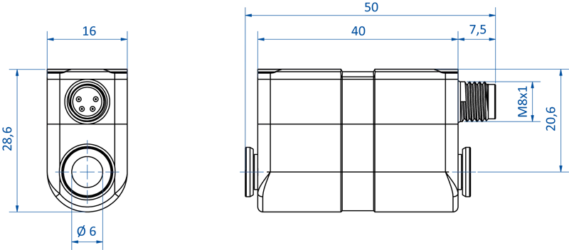Product Dimensional Drawing Image