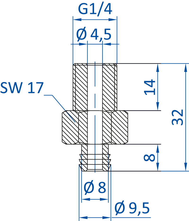 Product Dimensional Drawing Image