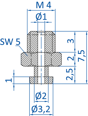 Product Dimensional Drawing Image
