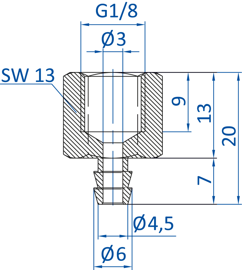 Product Dimensional Drawing Image