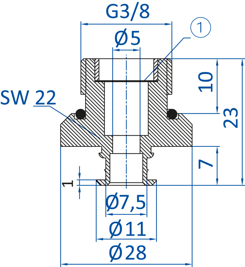 Product Dimensional Drawing Image