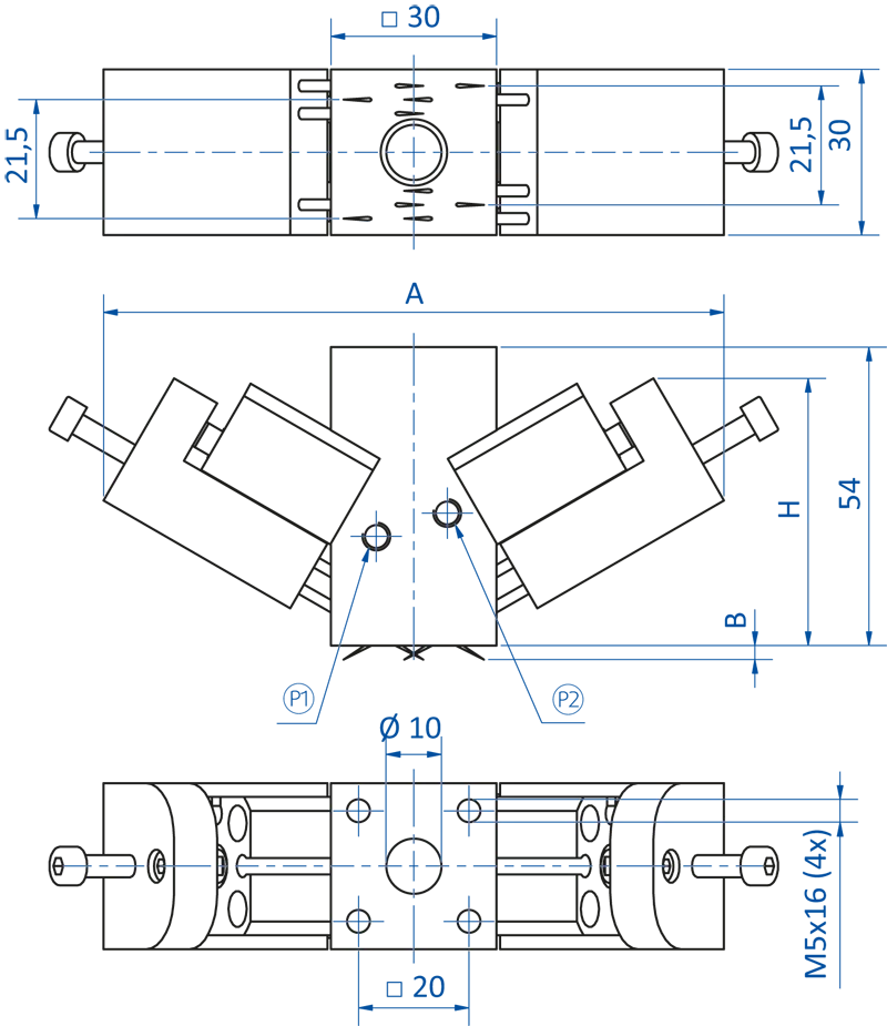 Product Dimensional Drawing Image