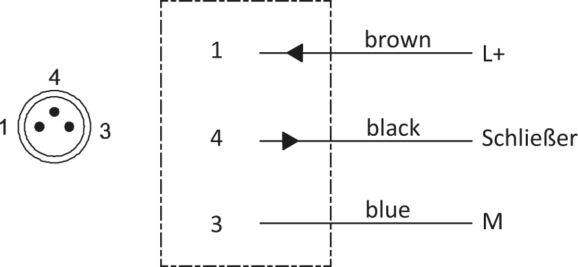 Anschlussschema für GS04.007 und GS04.008