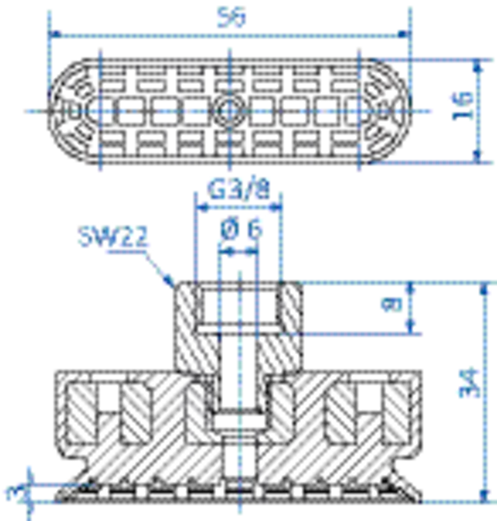 Product Dimensional Drawing Image