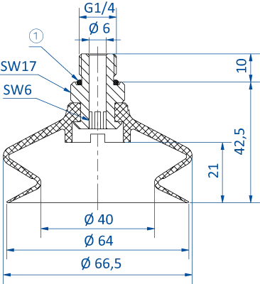 Product Dimensional Drawing Image