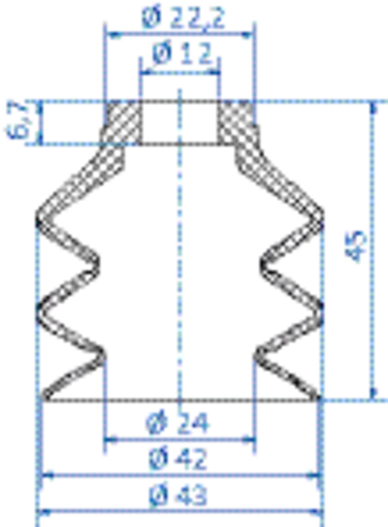 Product Dimensional Drawing Image