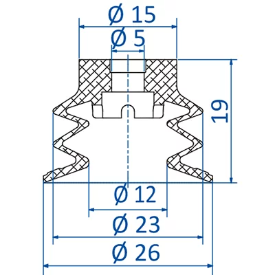Product Dimensional Drawing Image