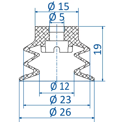 Product Dimensional Drawing Image