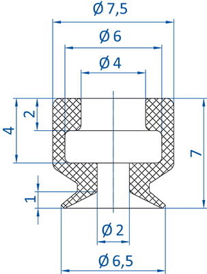 Product Dimensional Drawing Image