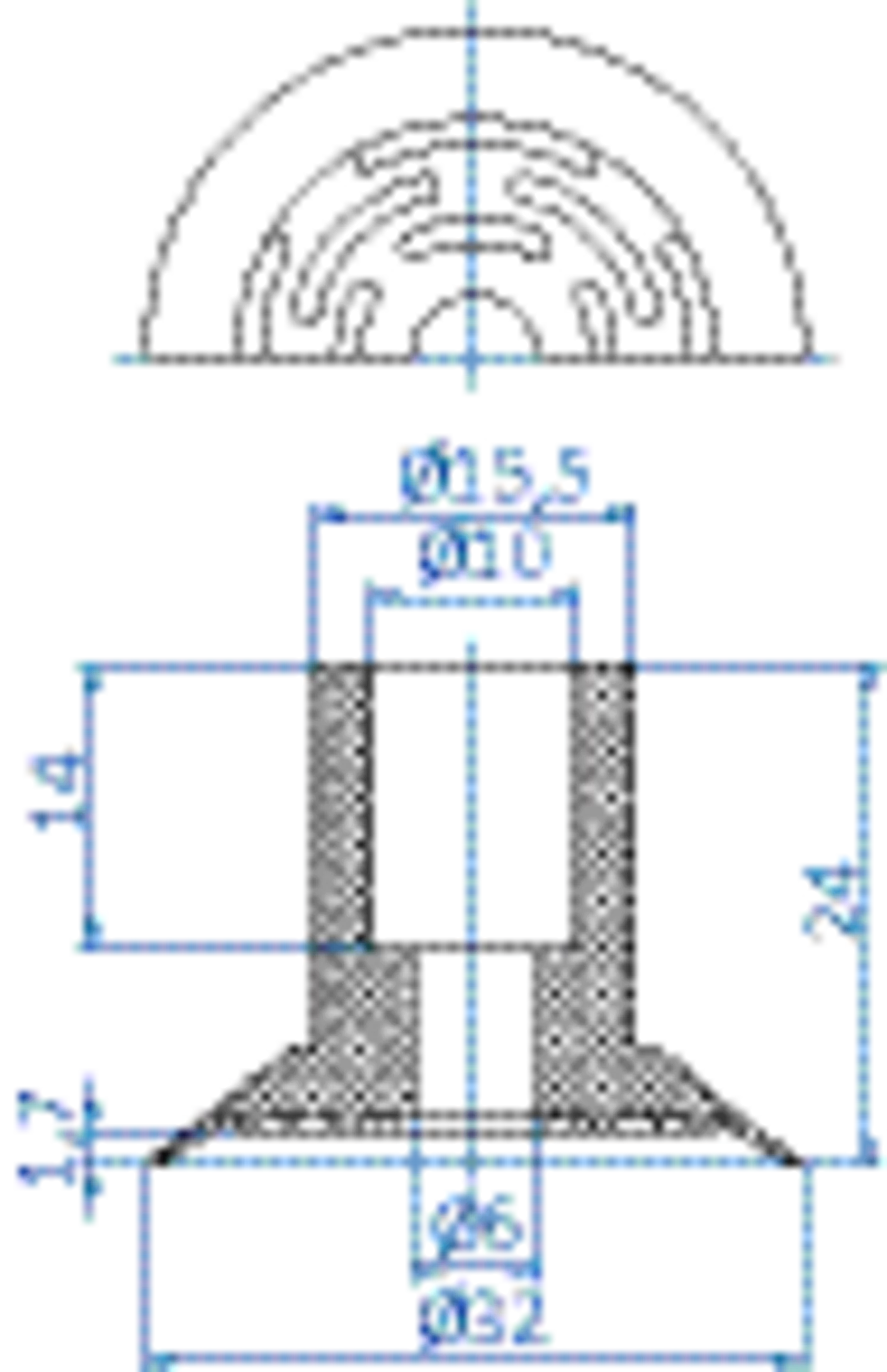 Product Dimensional Drawing Image