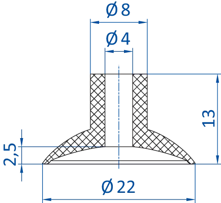 Product Dimensional Drawing Image