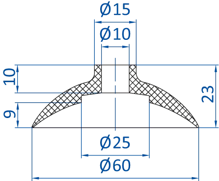 Product Dimensional Drawing Image