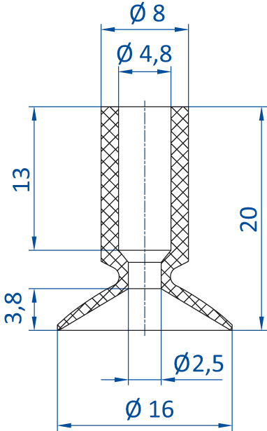 Product Dimensional Drawing Image