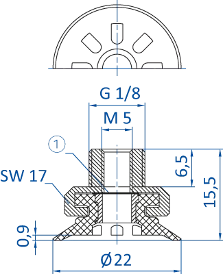 Product Dimensional Drawing Image