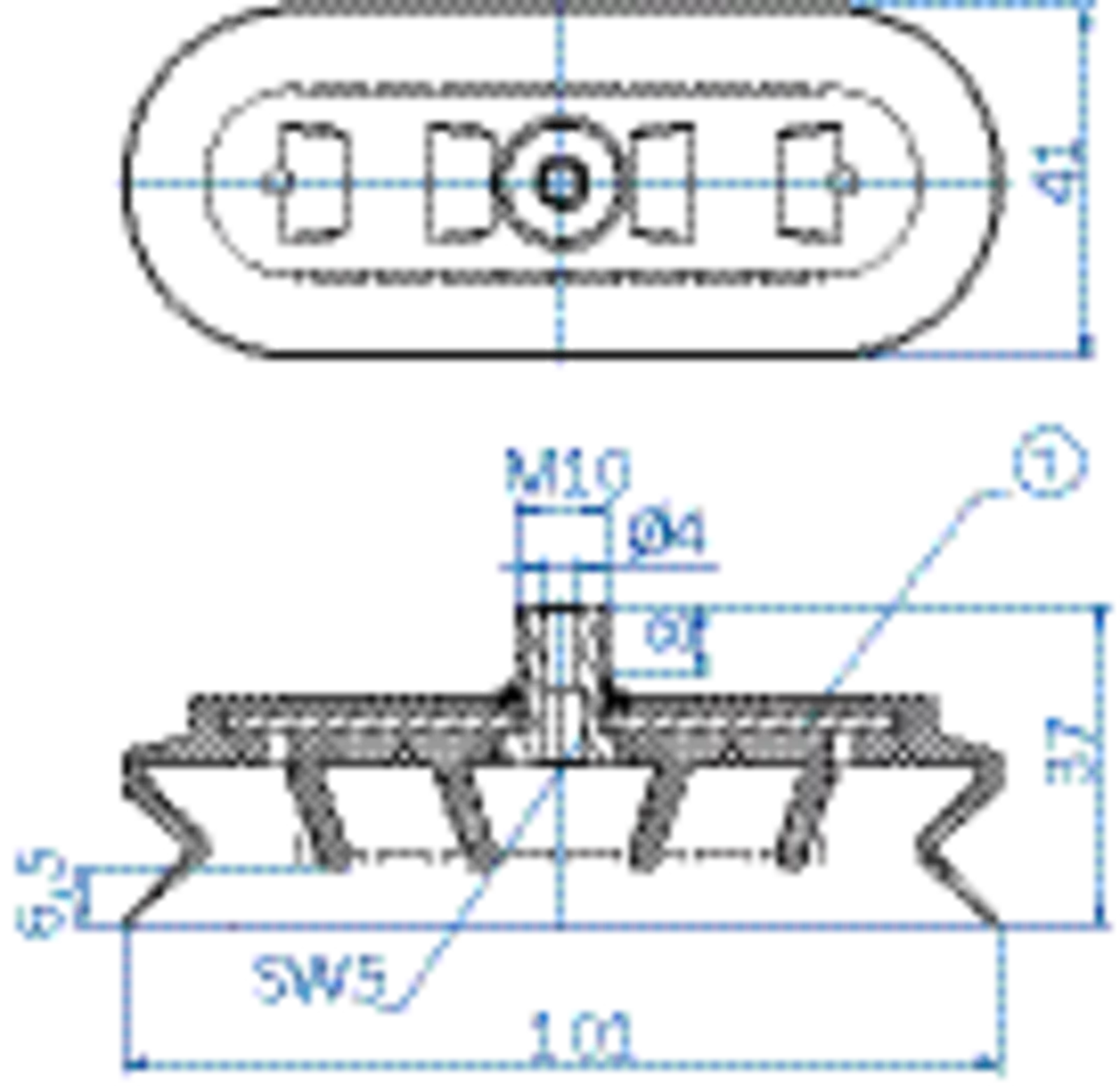 Product Dimensional Drawing Image