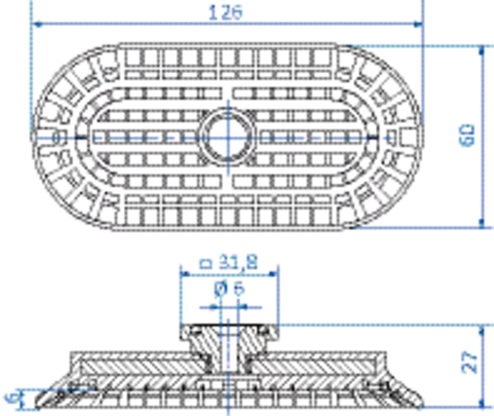 Product Dimensional Drawing Image