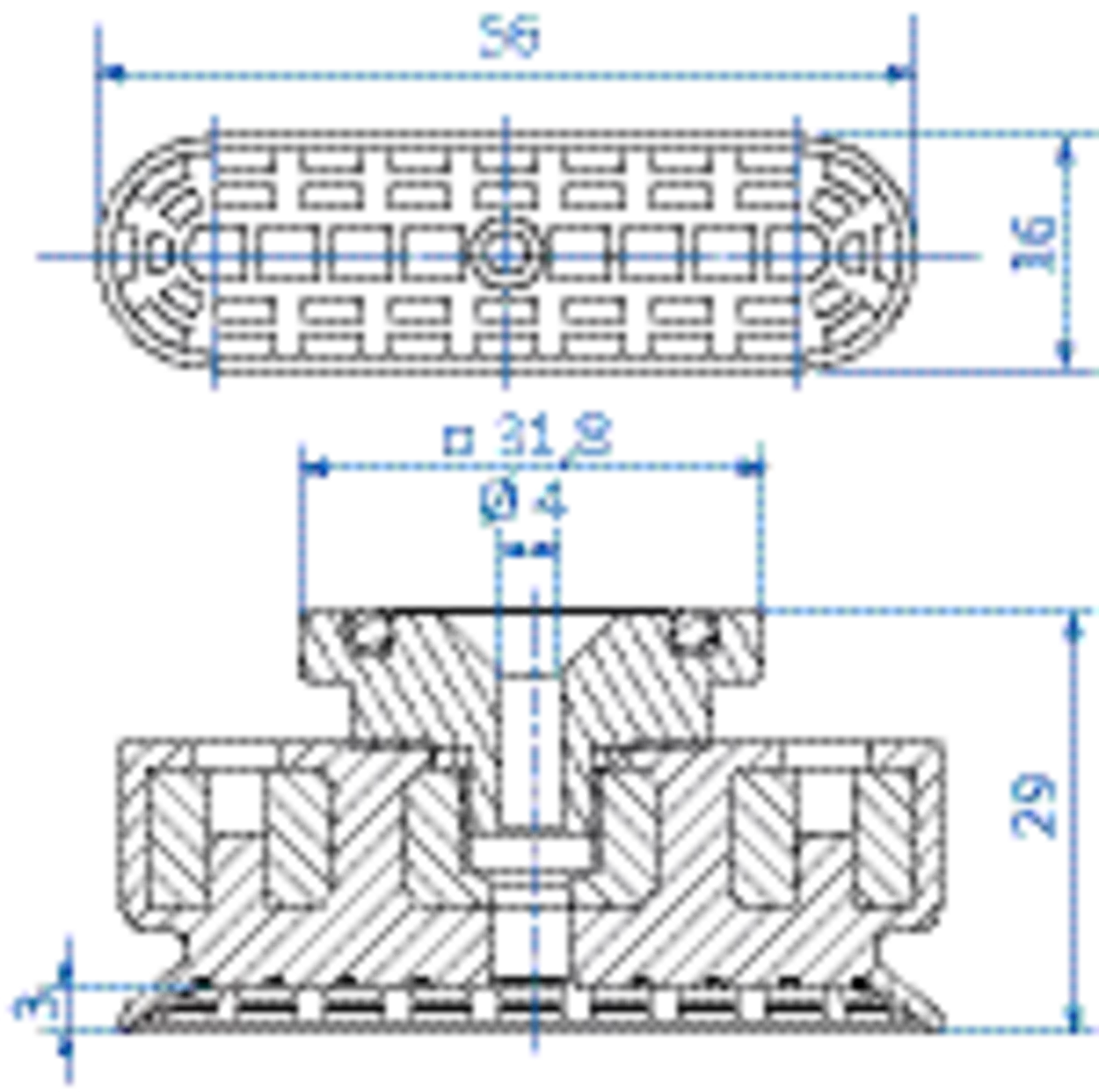 Product Dimensional Drawing Image