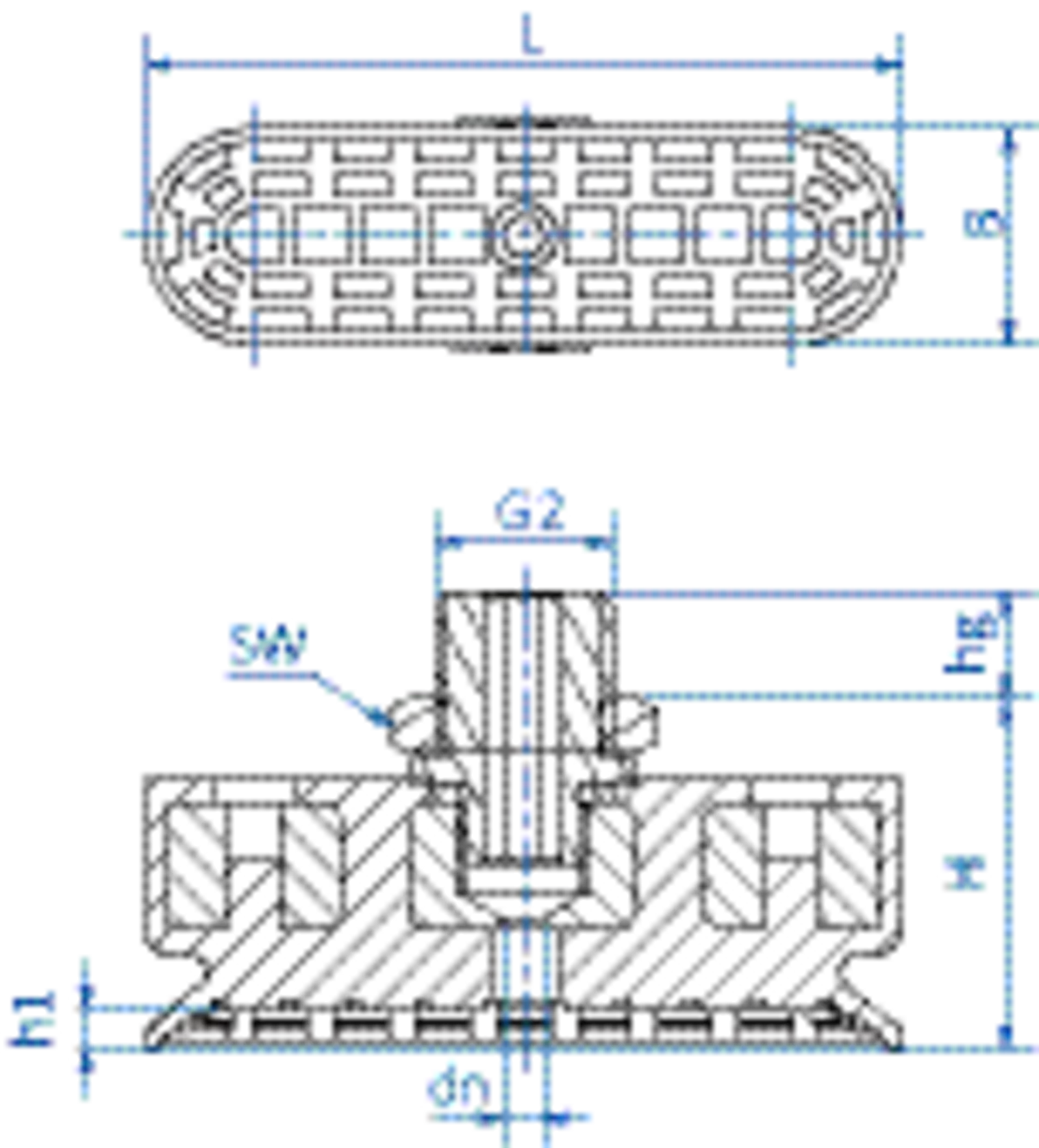 Product Dimensional Drawing Image