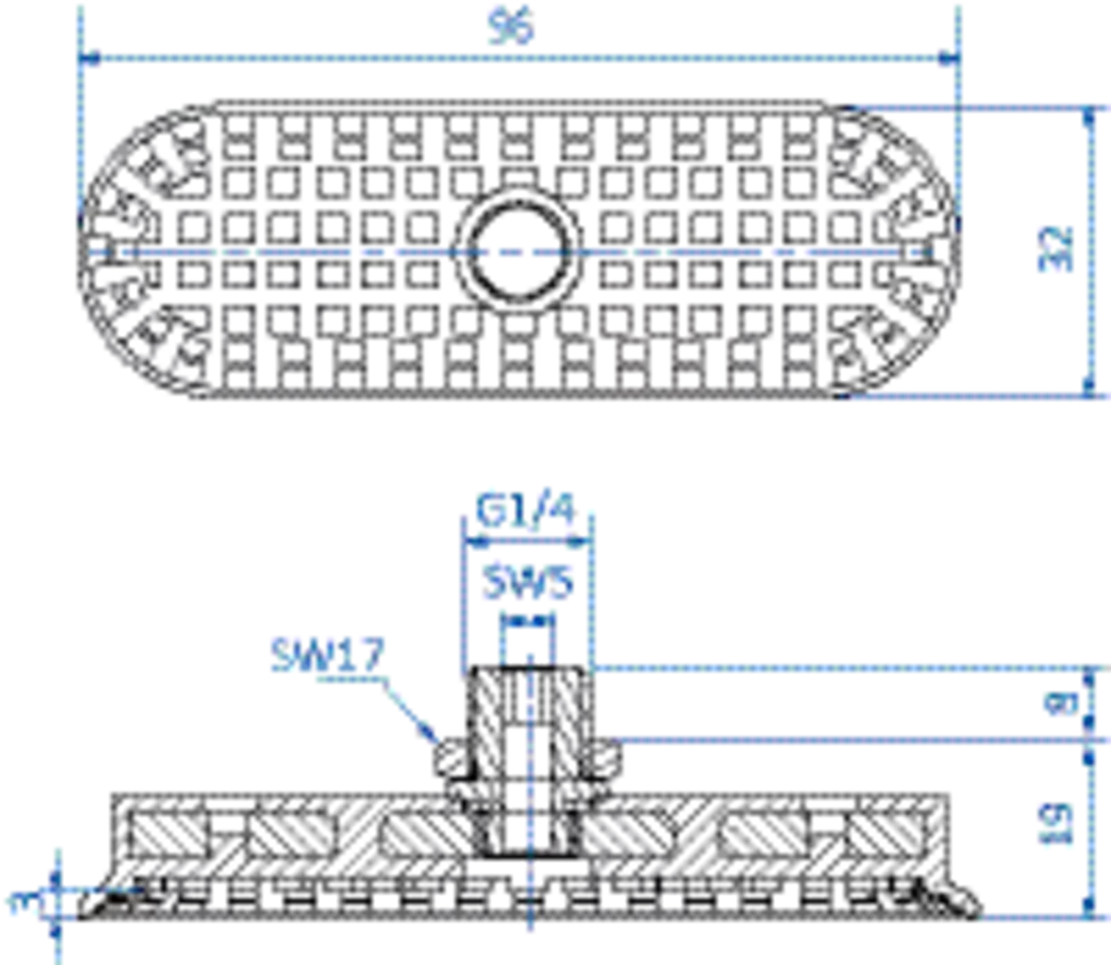 Product Dimensional Drawing Image