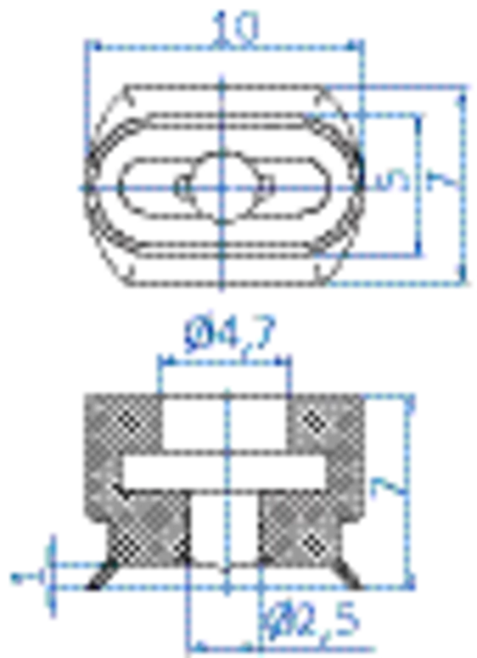 Product Dimensional Drawing Image