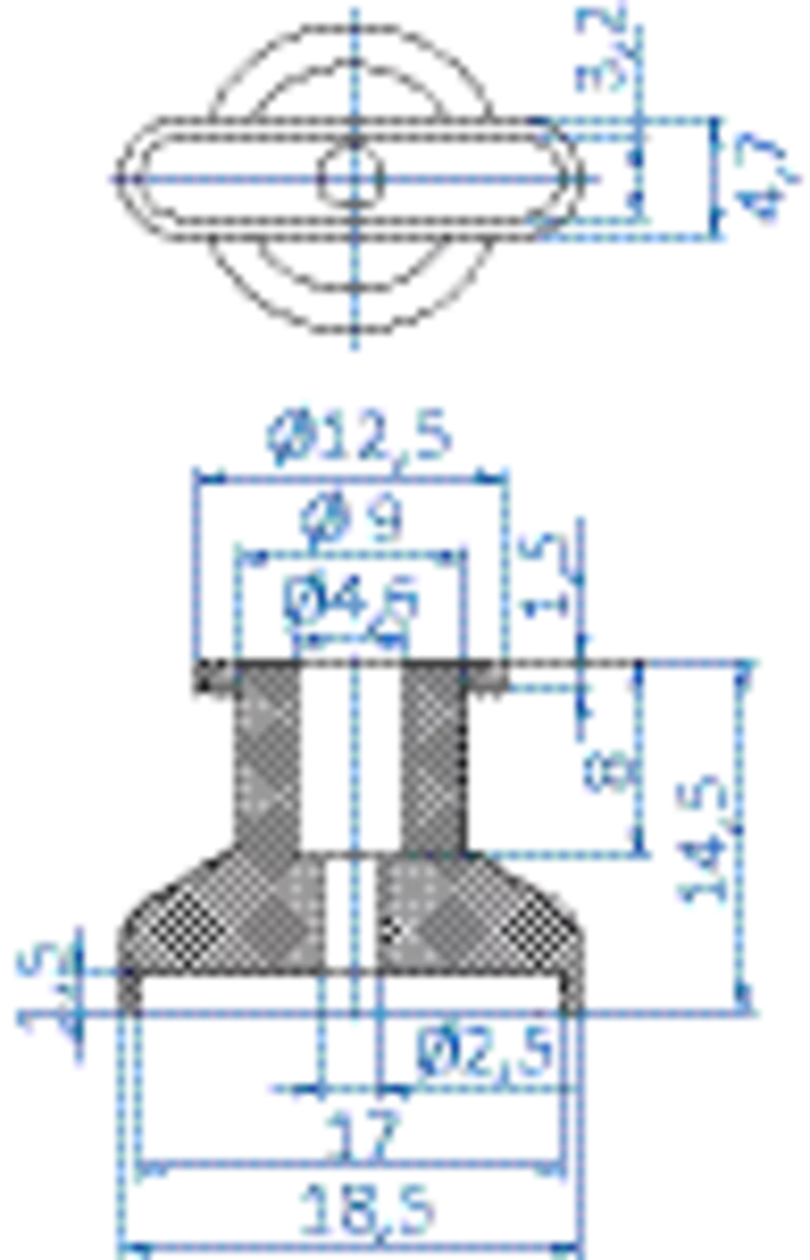 Product Dimensional Drawing Image