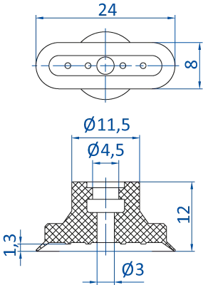 Product Dimensional Drawing Image