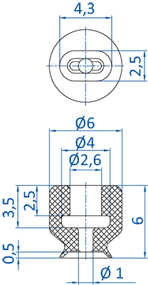 Product Dimensional Drawing Image
