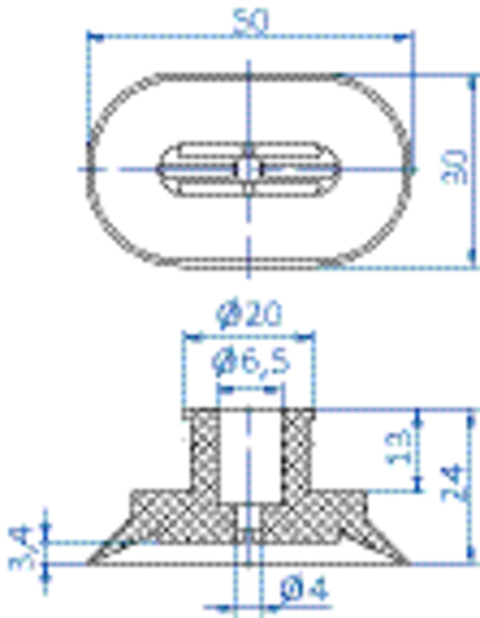 Product Dimensional Drawing Image