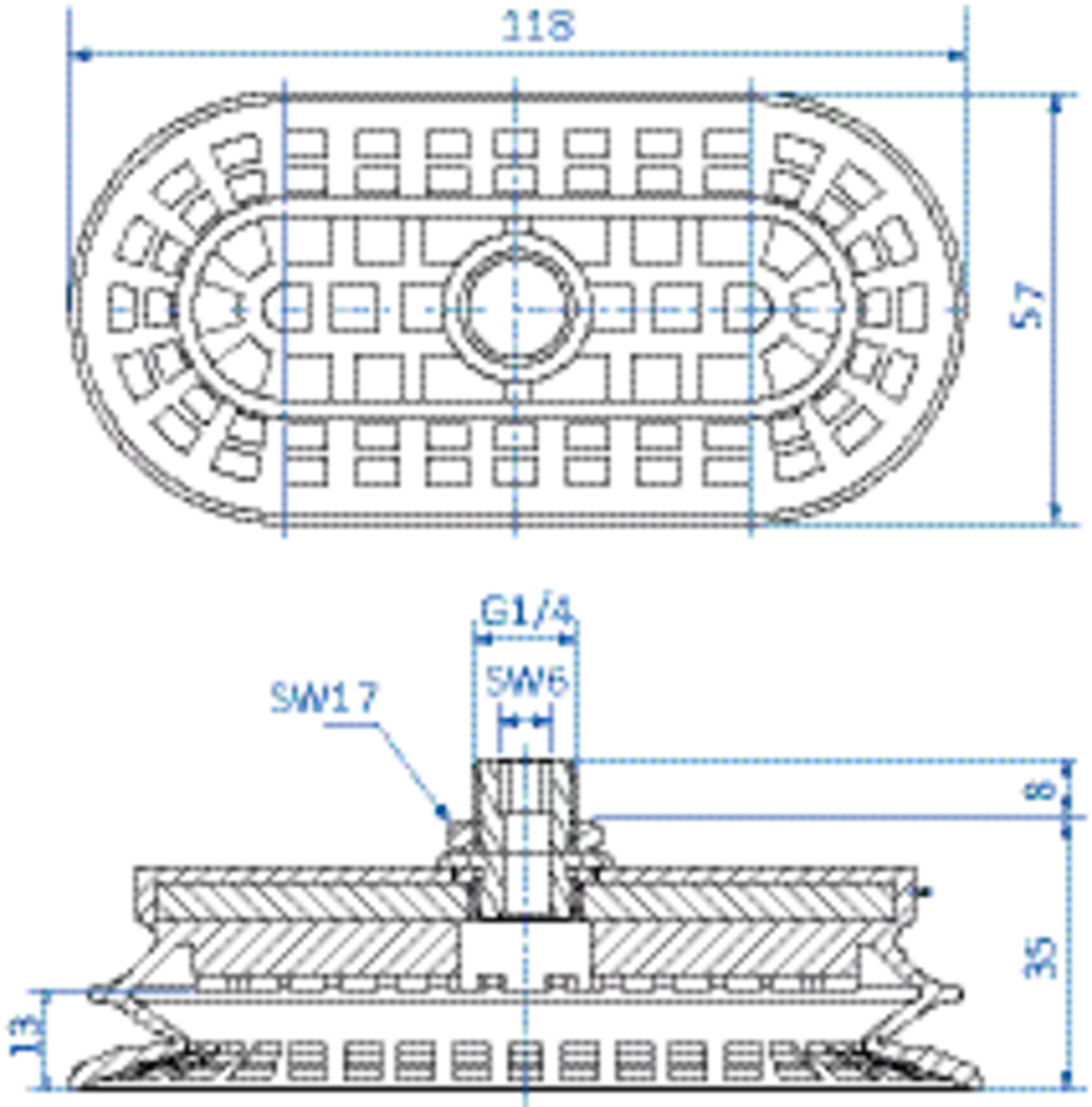 Product Dimensional Drawing Image
