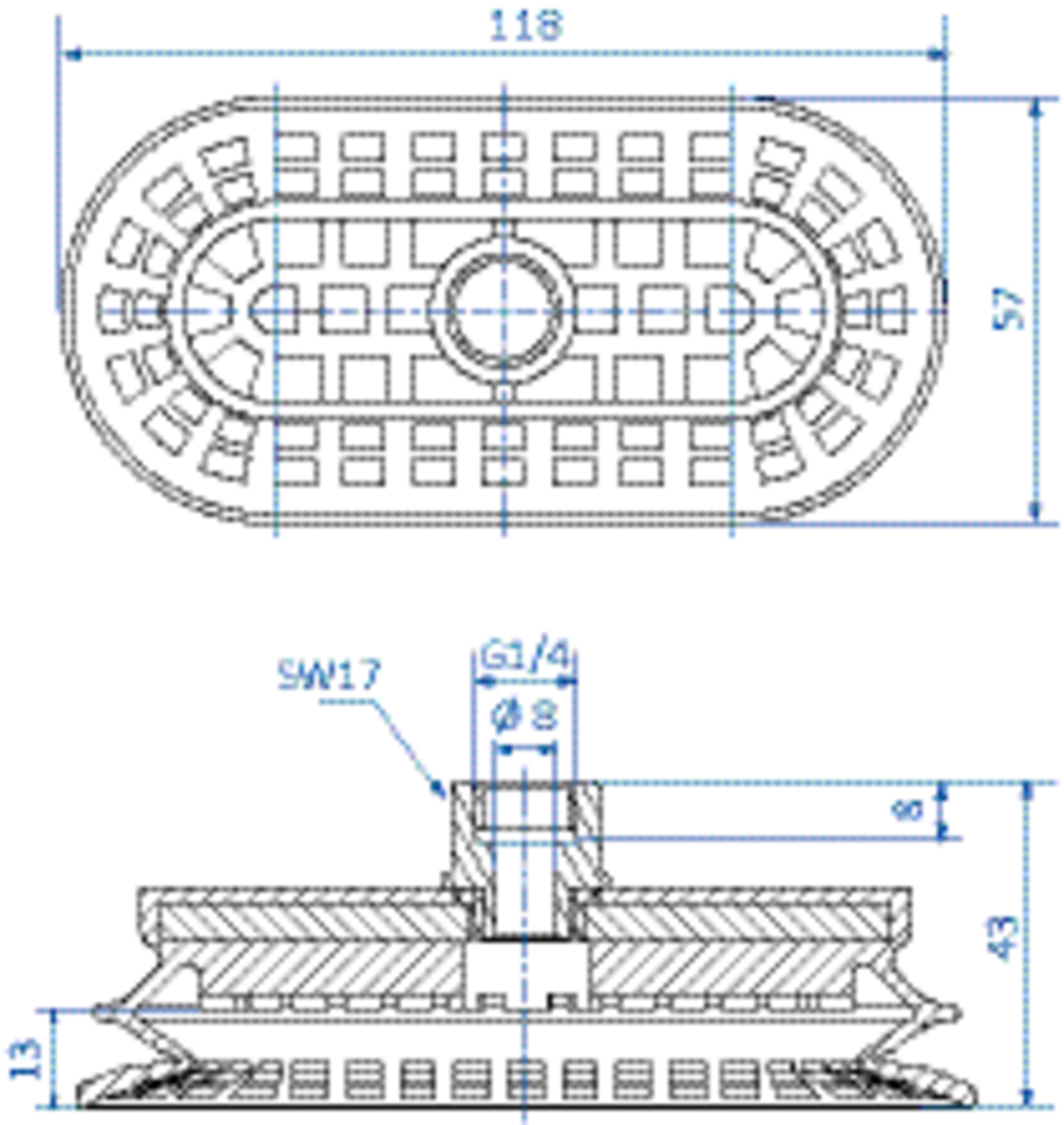 Product Dimensional Drawing Image
