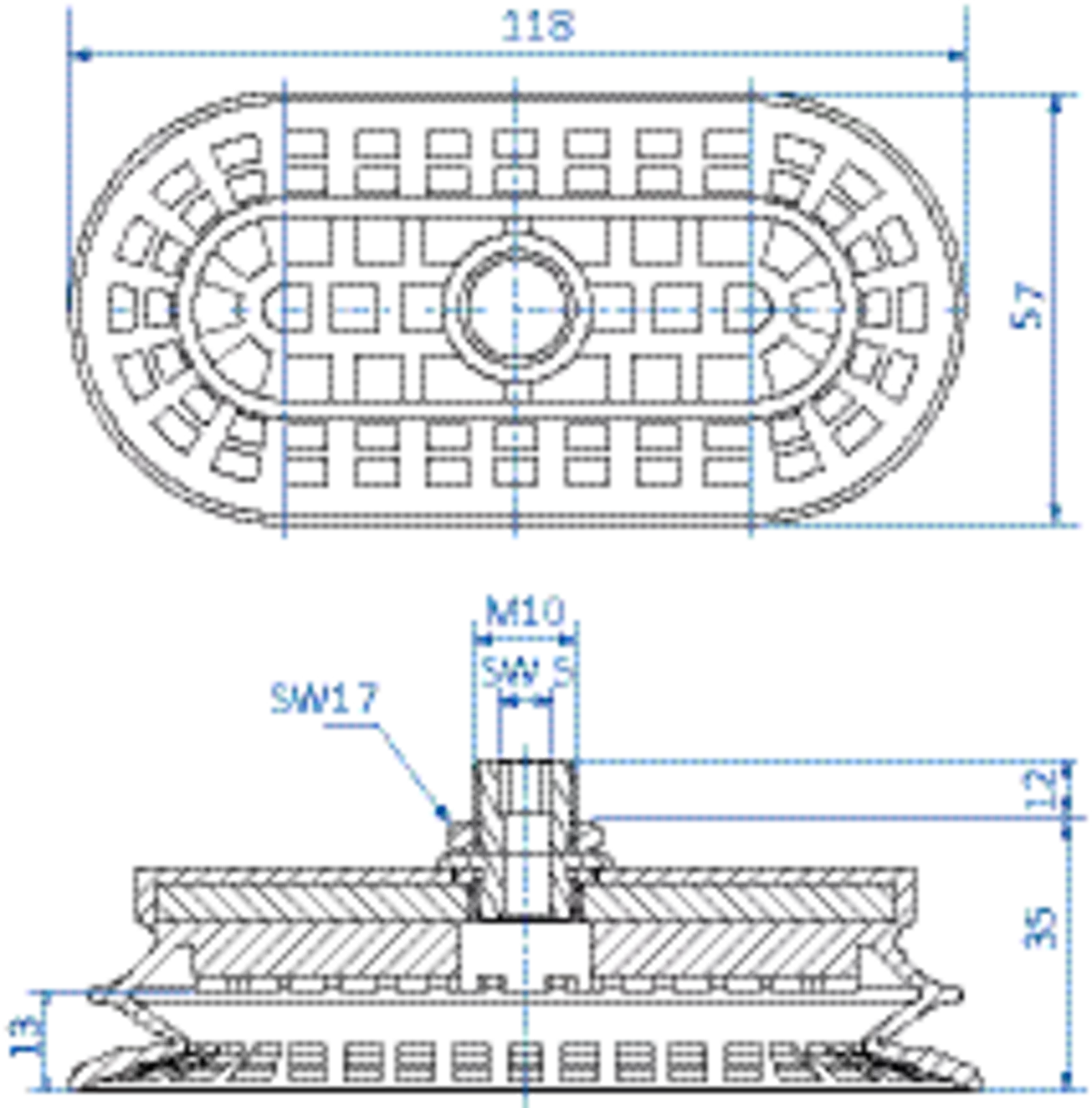 Product Dimensional Drawing Image