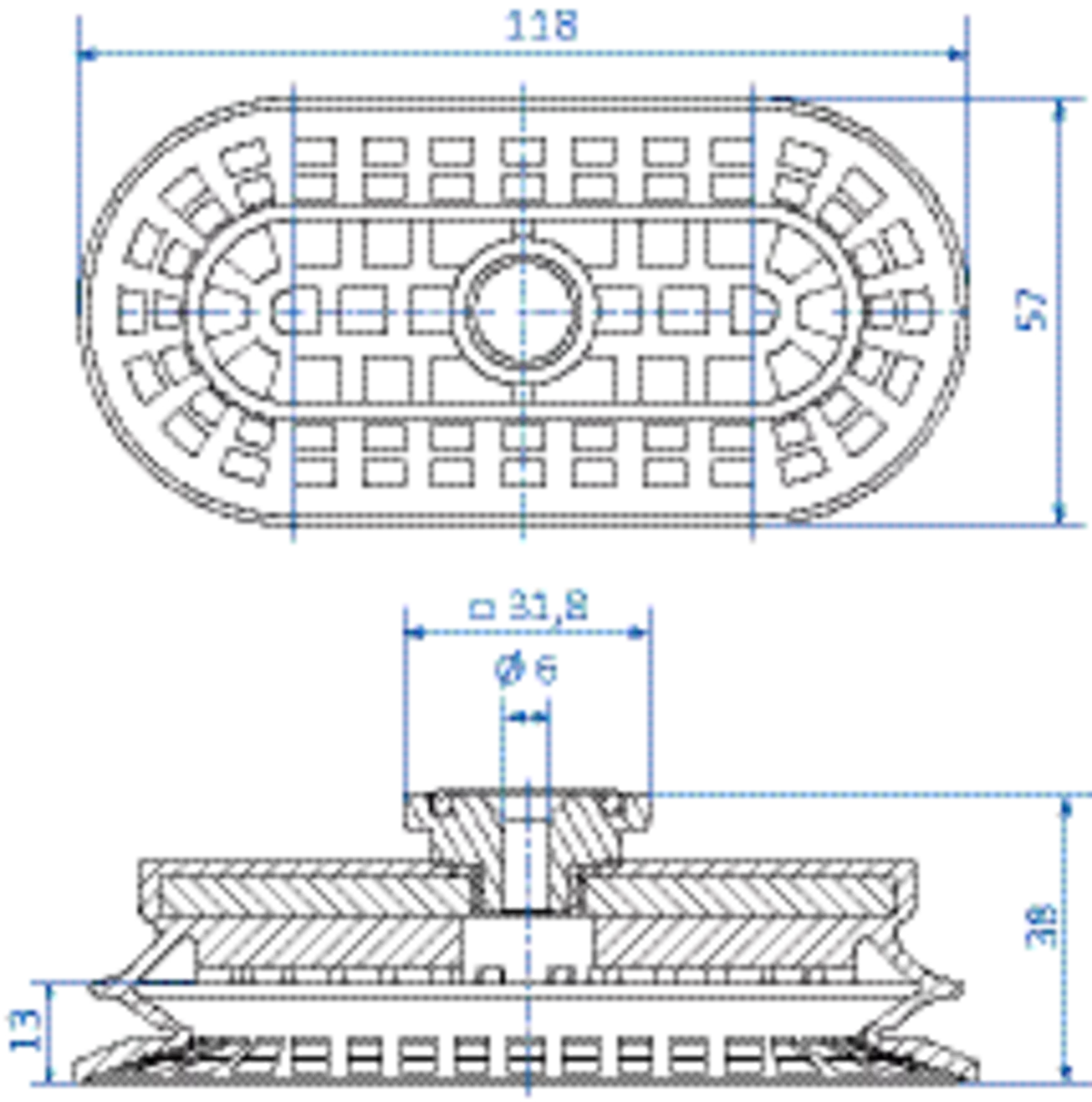 Product Dimensional Drawing Image