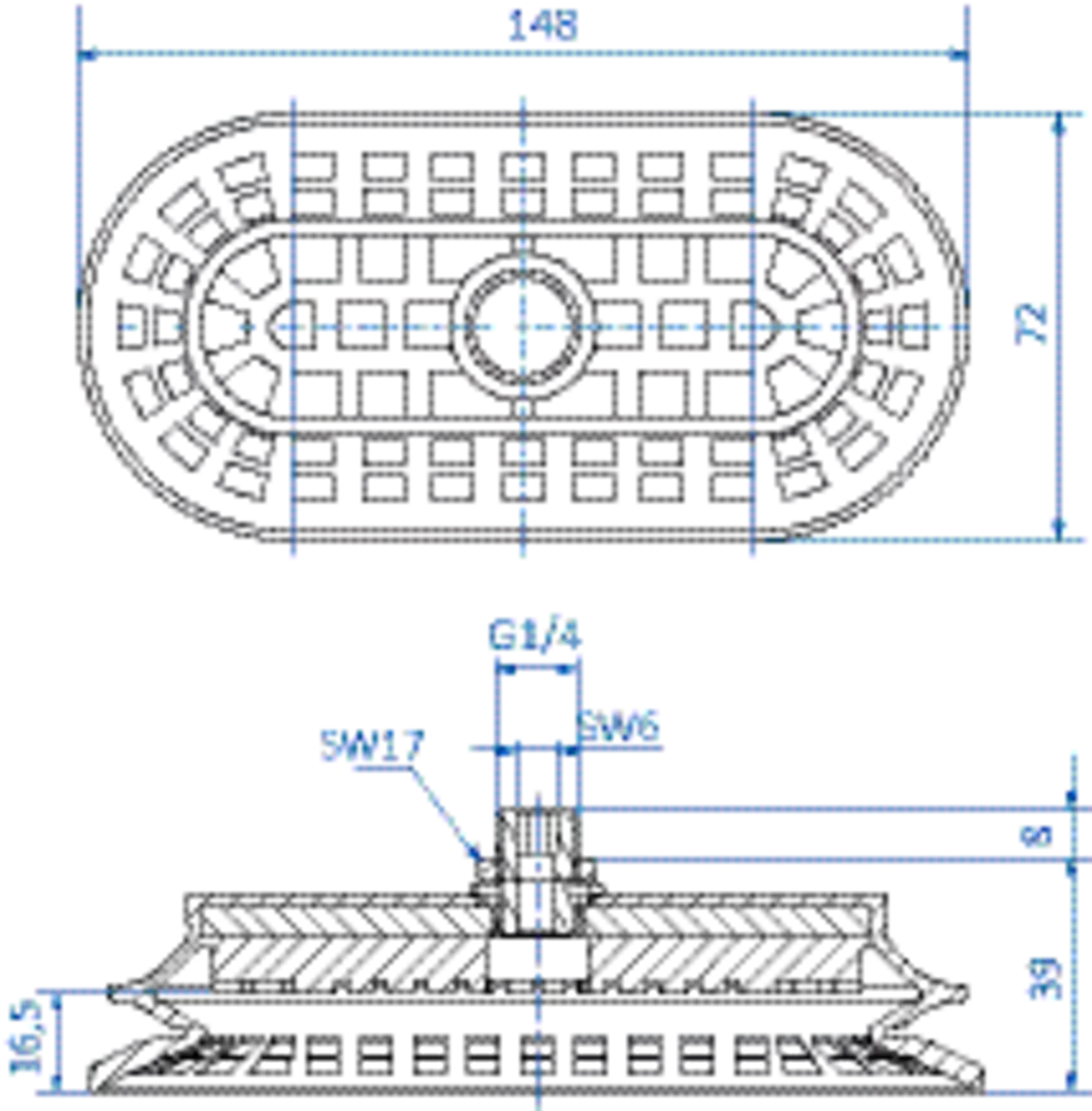 Product Dimensional Drawing Image