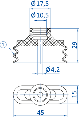 Product Dimensional Drawing Image