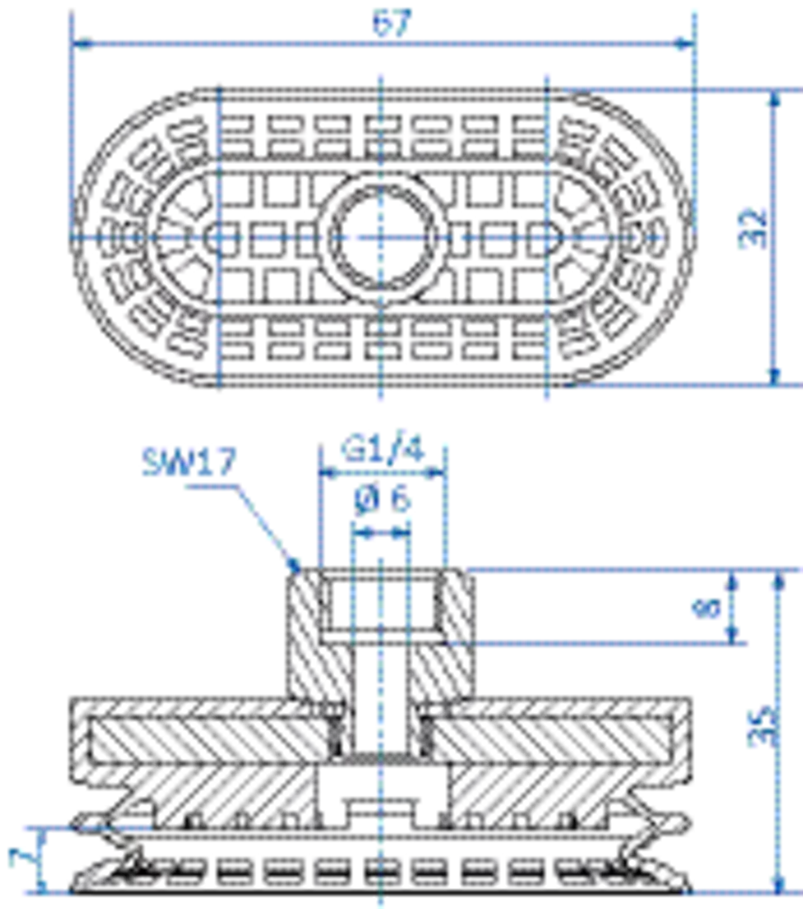 Product Dimensional Drawing Image