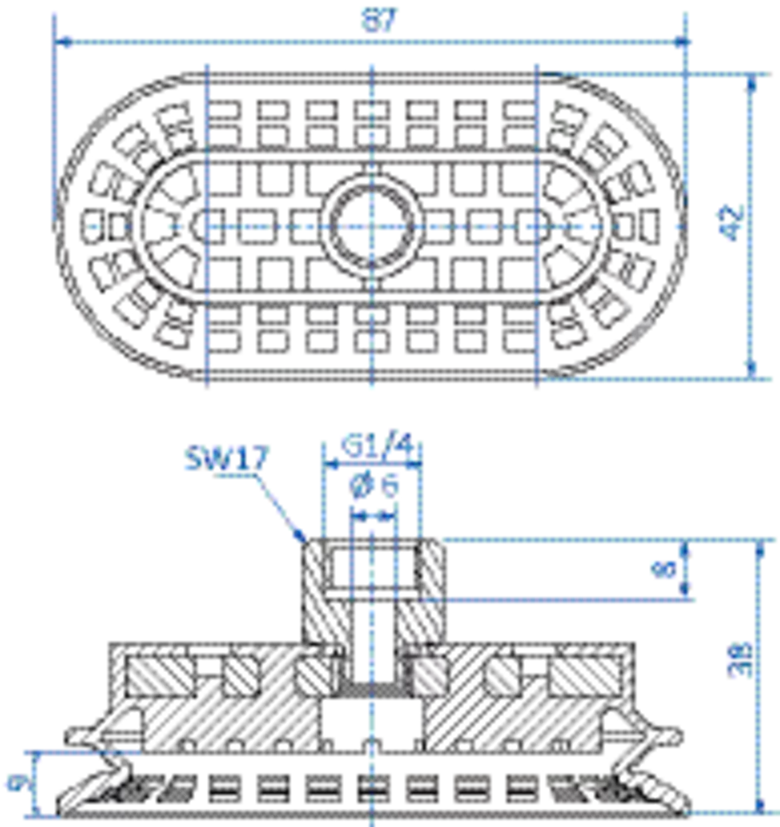 Product Dimensional Drawing Image
