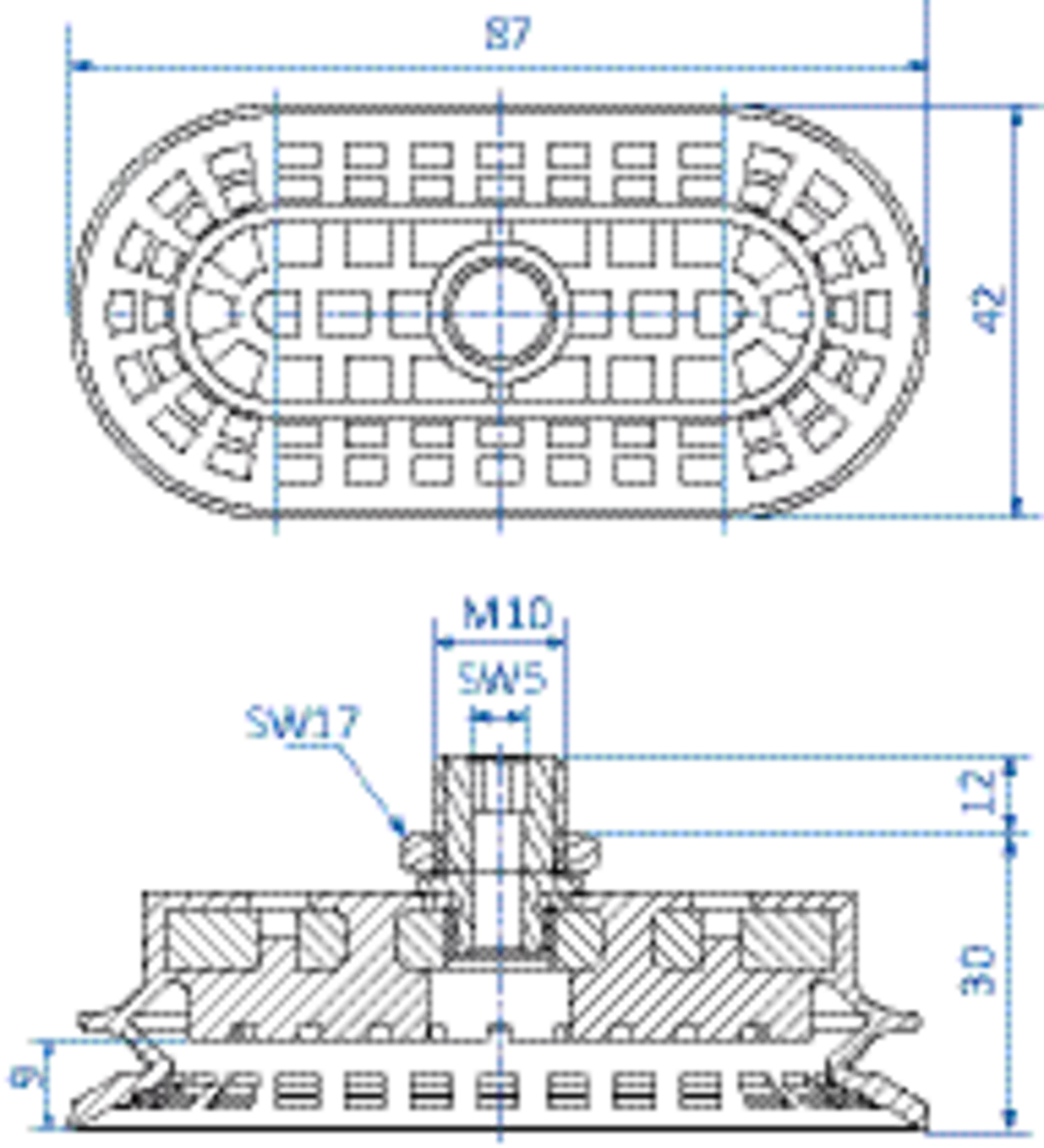 Product Dimensional Drawing Image