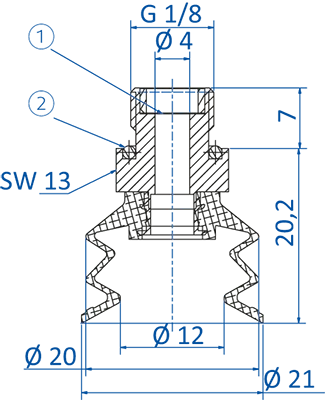 Product Dimensional Drawing Image