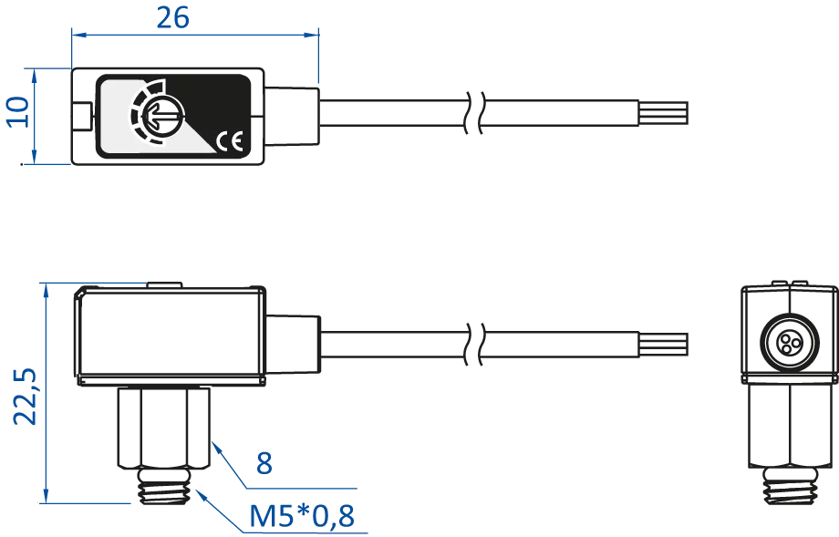 Product Dimensional Drawing Image