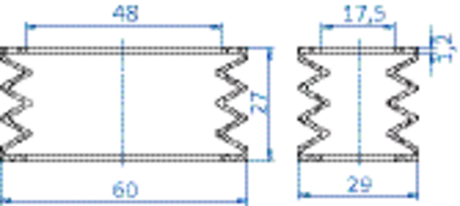 Product Dimensional Drawing Image