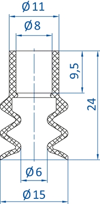 Product Dimensional Drawing Image