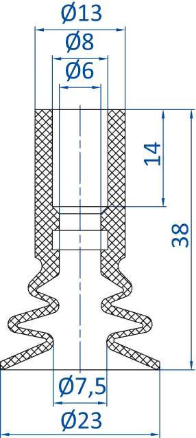 Product Dimensional Drawing Image