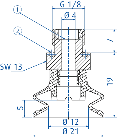 Product Dimensional Drawing Image