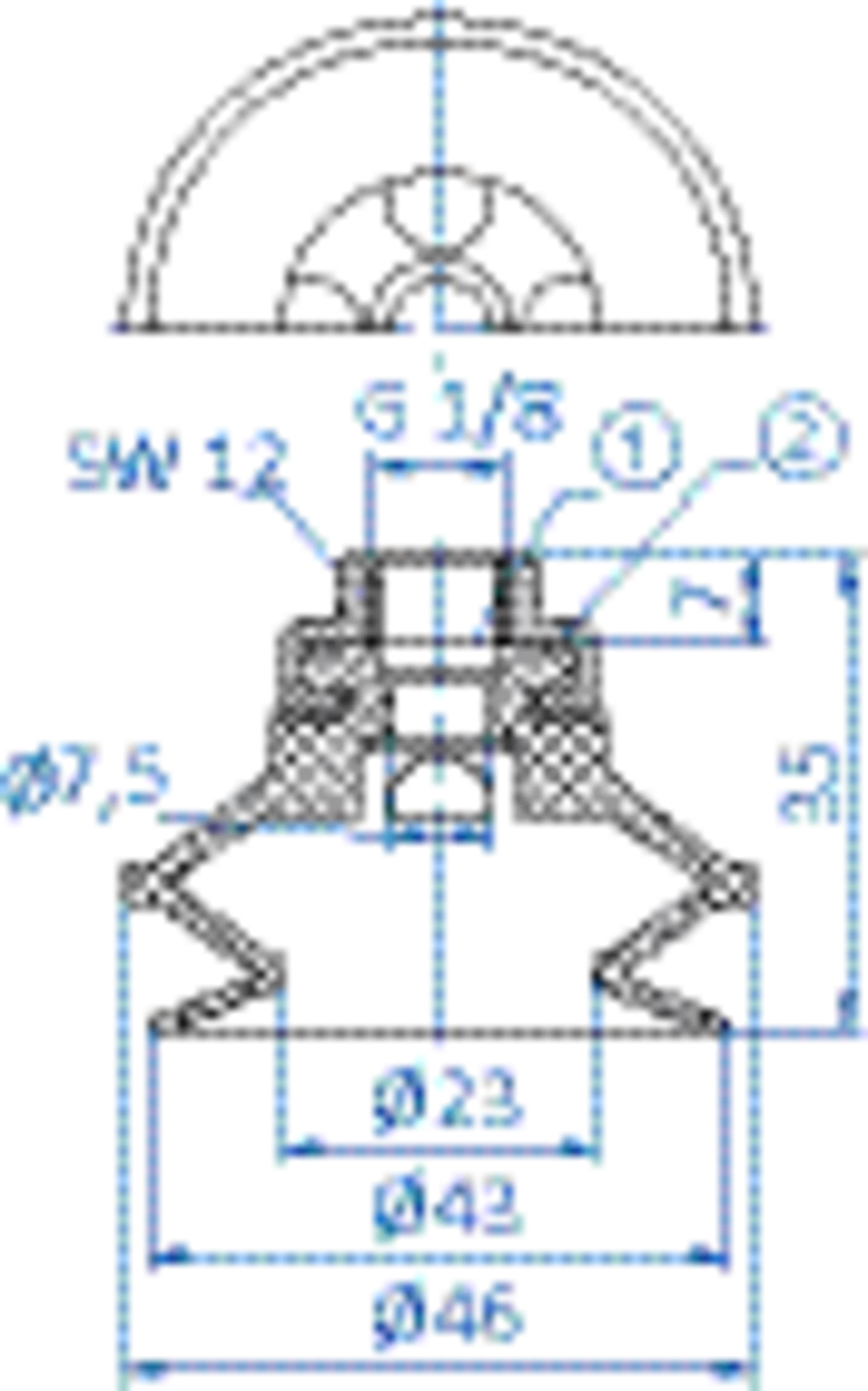 Product Dimensional Drawing Image