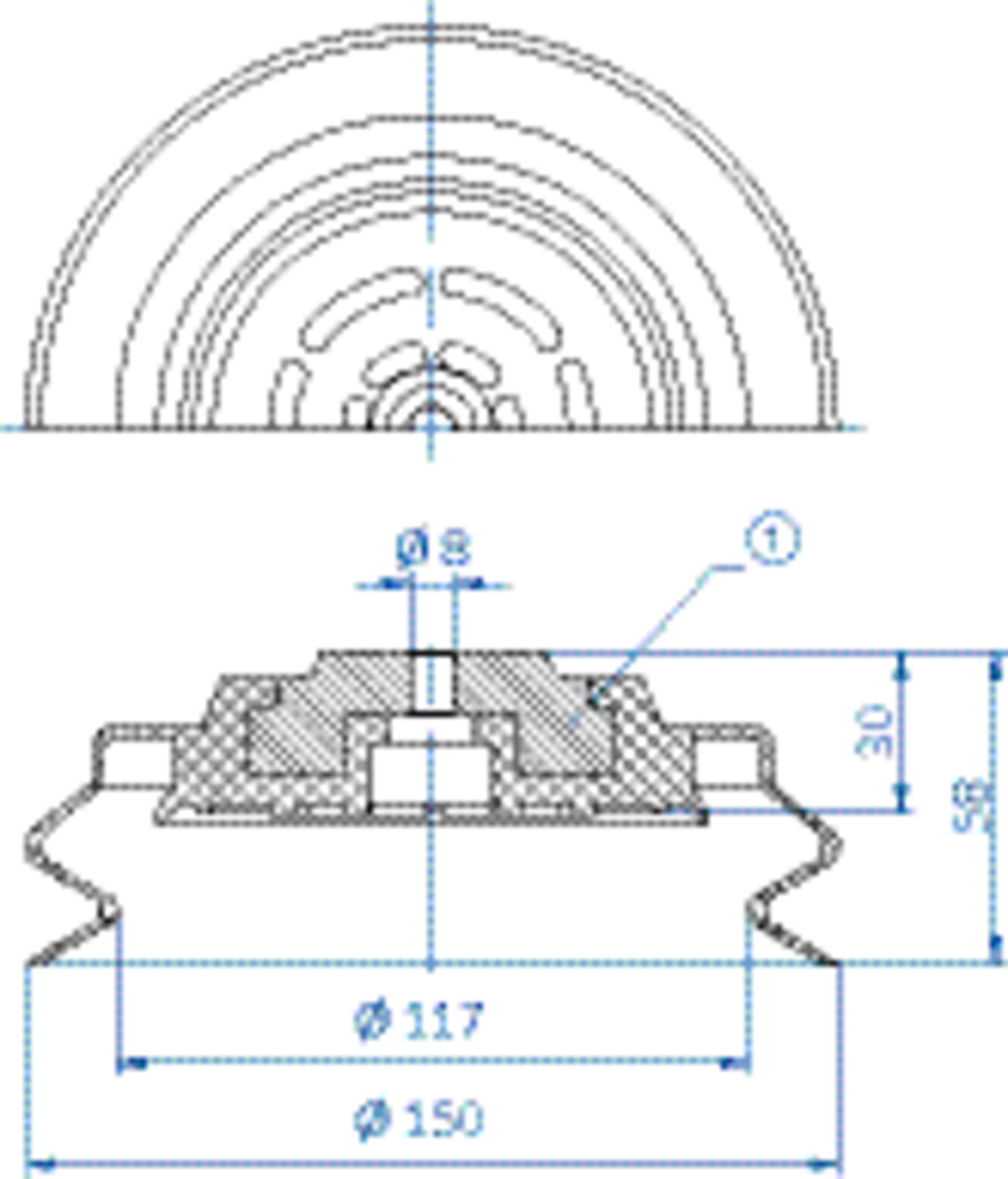 Product Dimensional Drawing Image