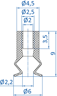 Product Dimensional Drawing Image