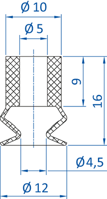 Product Dimensional Drawing Image