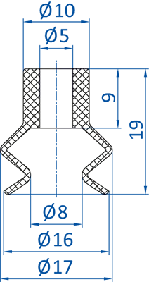 Product Dimensional Drawing Image