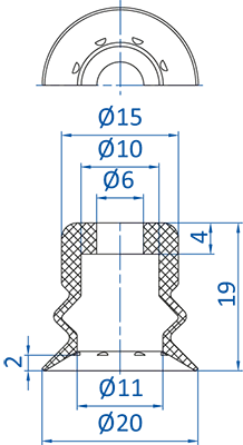 Product Dimensional Drawing Image